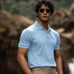 Collar Casual T-shirt